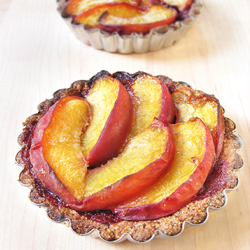 Peach & Black Raspberry Tarts