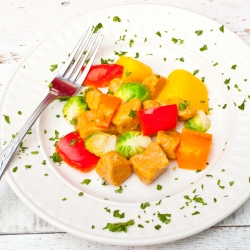 Sweet Potato Gnocchi Saute