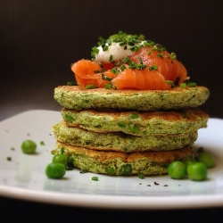 Pea & Spelt Pancakes