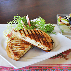 Apple, Brie & Turkey Panini