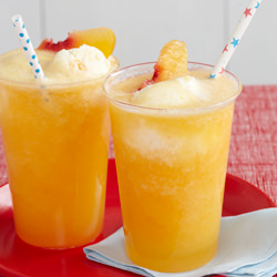 Summery Peach Cooler