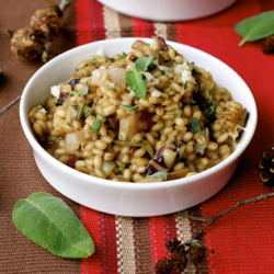 Orzotto con Funghi Porcini