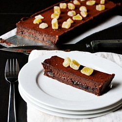 Chocolate Ginger Tart