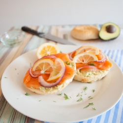 Lox & Avocado Cream Cheese