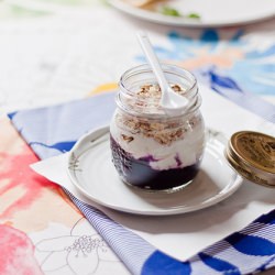 Yoghurt & Blueberry Sauce