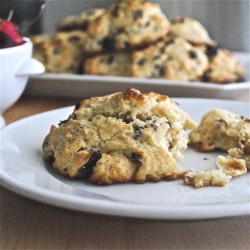 Dried Tart Cherry Scones