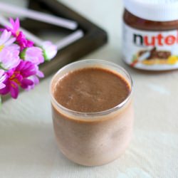 Nutella Dates Milkshake