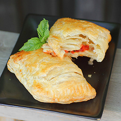 Puff Pastry Pizza Pockets