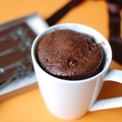 2 Minute Nutella Mug Cake