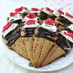 Ice Cream Cone Graham Crackers