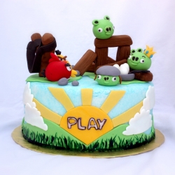 Angry Birds Cake