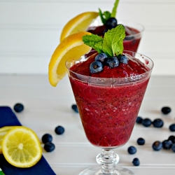 Frozen Blueberry Lemonade