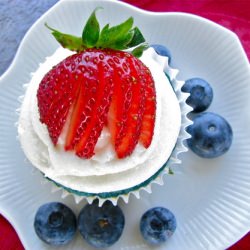 Red White & Blue Cupcakes