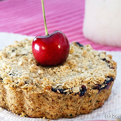 Mini Cherry Pies with Crumble Top