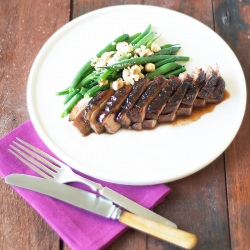 Honey Soy Glazed Duck Breast