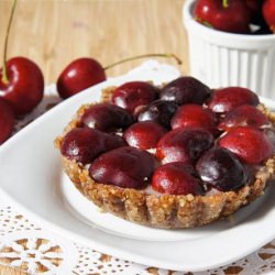 Cherry Tart with Almond Cream