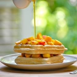 Cinnamon Sugar Belgian Waffles