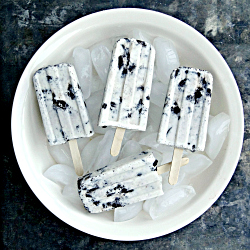 Cookies and Cream Popsicles