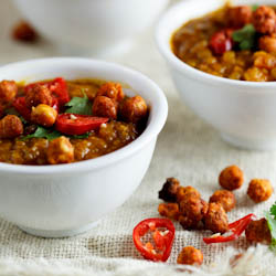 Spicy Lentil & Coconut Soup