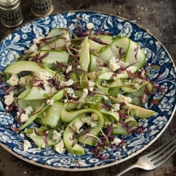 Cucumber, Blue Cheese and Avo Salad