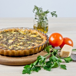 Tomato & Pesto Tart