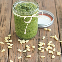 Easy Homemade Basil Pesto