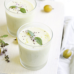 Cold Coconut Cucumber Soup