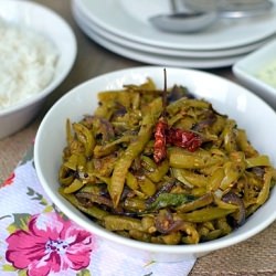 Spicy Ivy Gourd Curry