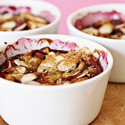 Cherry–Almond Clafoutis