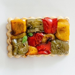 Bell peppers tart