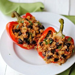 Quinoa Stuffed Bell Peppers