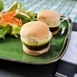 Beet & Barley Burgers