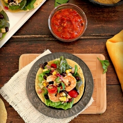 Shrimp Tostadas