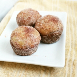 Brown Butter Donut Muffins