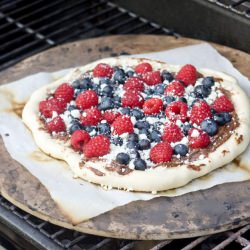 Grilled Berry Pizza