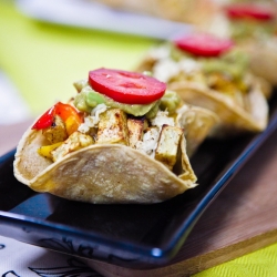 Mini Black Bean Taco Bowls