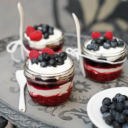 Berry Crisp Parfaits