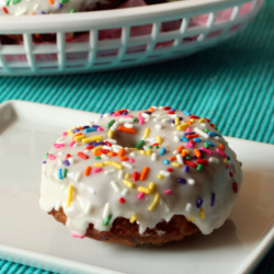 Birthday Cake Doughnuts