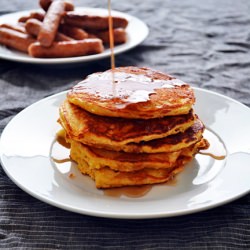 Cornmeal Buttermilk Pancakes