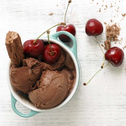 Chocolate gelato