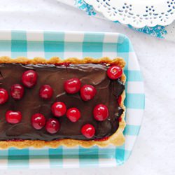 Chocolate Cherry Tart