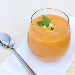 Peach Gazpacho