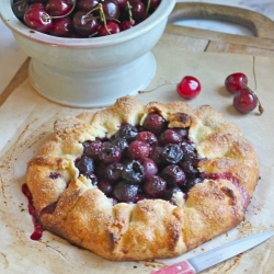 Rustic Cherry Tart