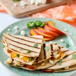 Summer Fruit Quesadillas