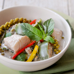 Green Curry with Fish