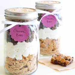 S’more Bars in a Jar