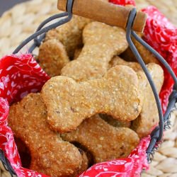 Peanut Butter-Bacon Dog Treats