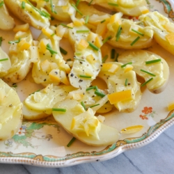 reconstructed potato salad