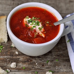 Beet & Tomato Soup