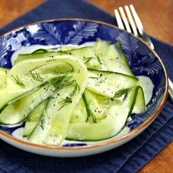 Cucumber Ribbon Salad